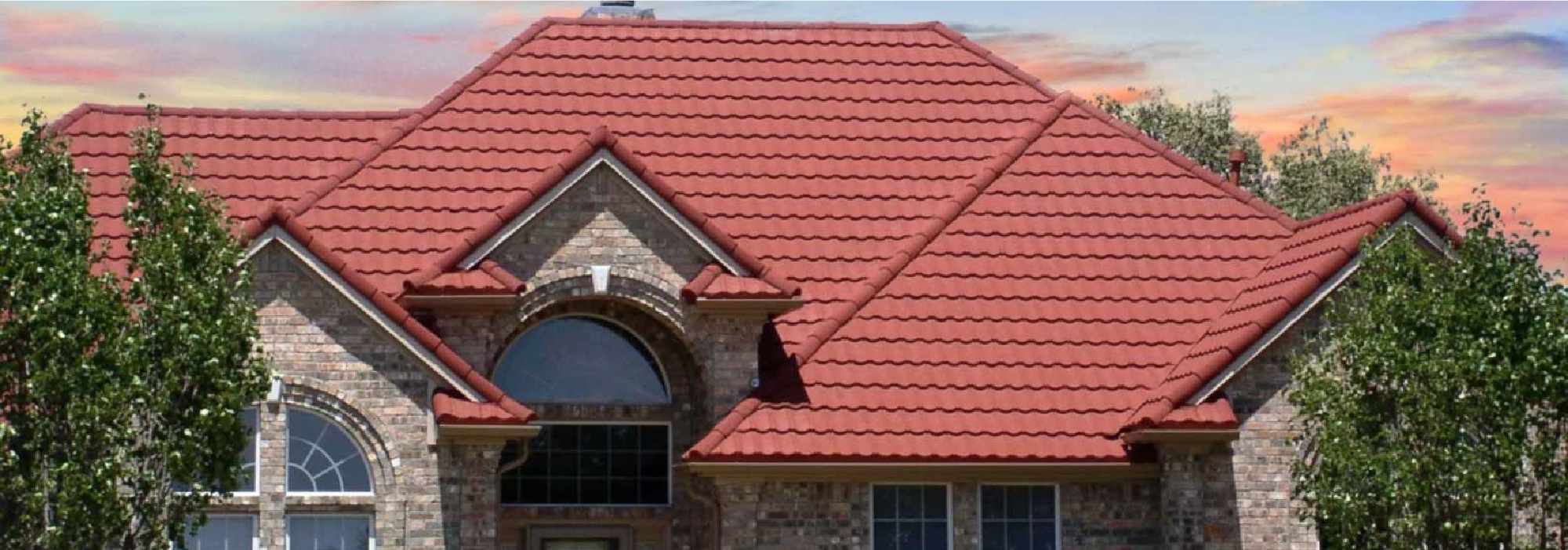 Image of a home with Decra stone coated steel roofing