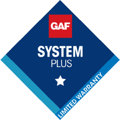 GAF System Plus Roof Warranty Seal