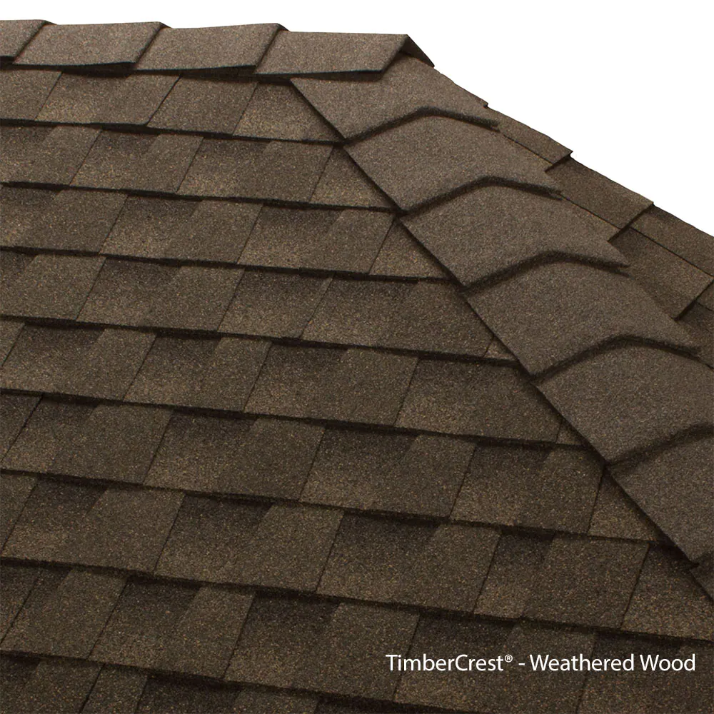 Image of GAF TimberCrest Cap Shingles