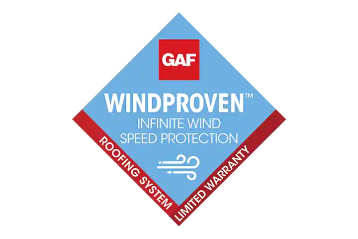 GAF Windproven Warranty Logo